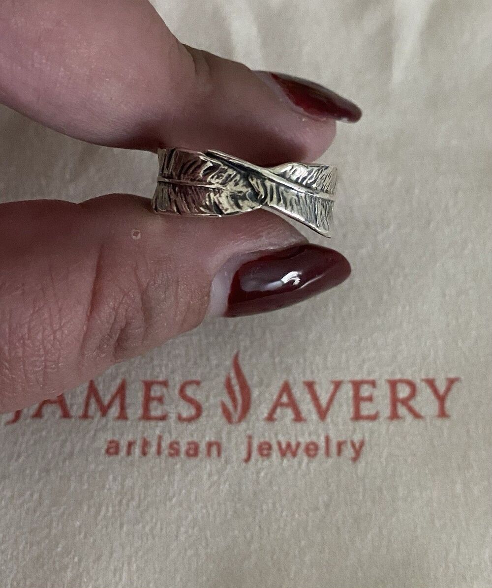 James Avery Retired "Birds of a Feather" Ring Size 7